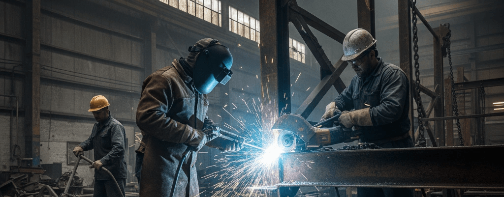 Демонтаж на метални и дървени конструкции