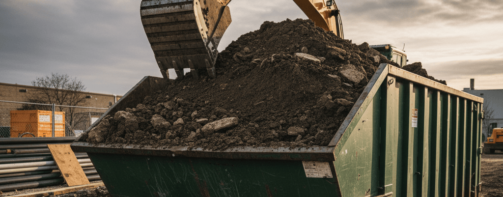 извозване на земна маса от обект