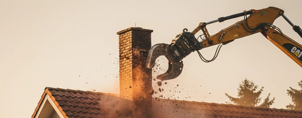 Къртене на комин услуга