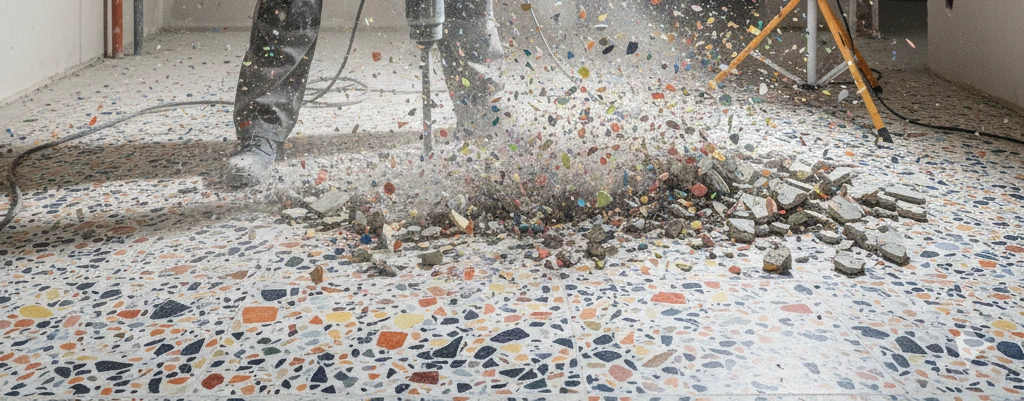 Къртене на мозайка услуга