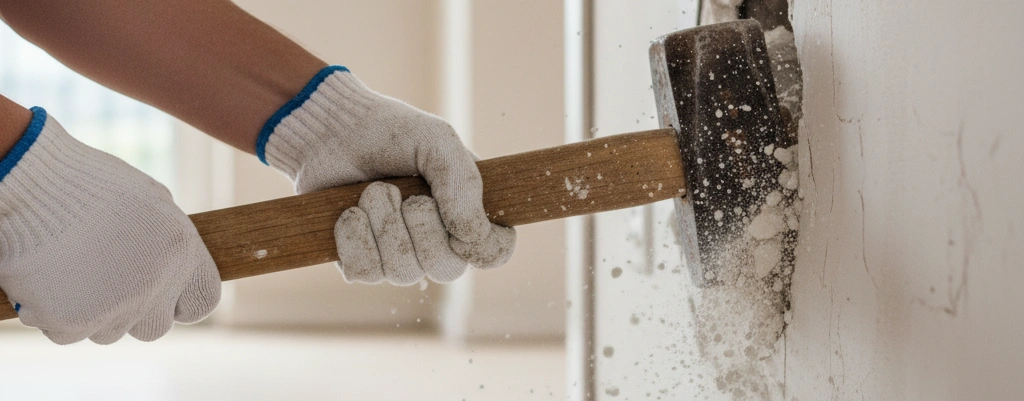 Къртене на стена услуга