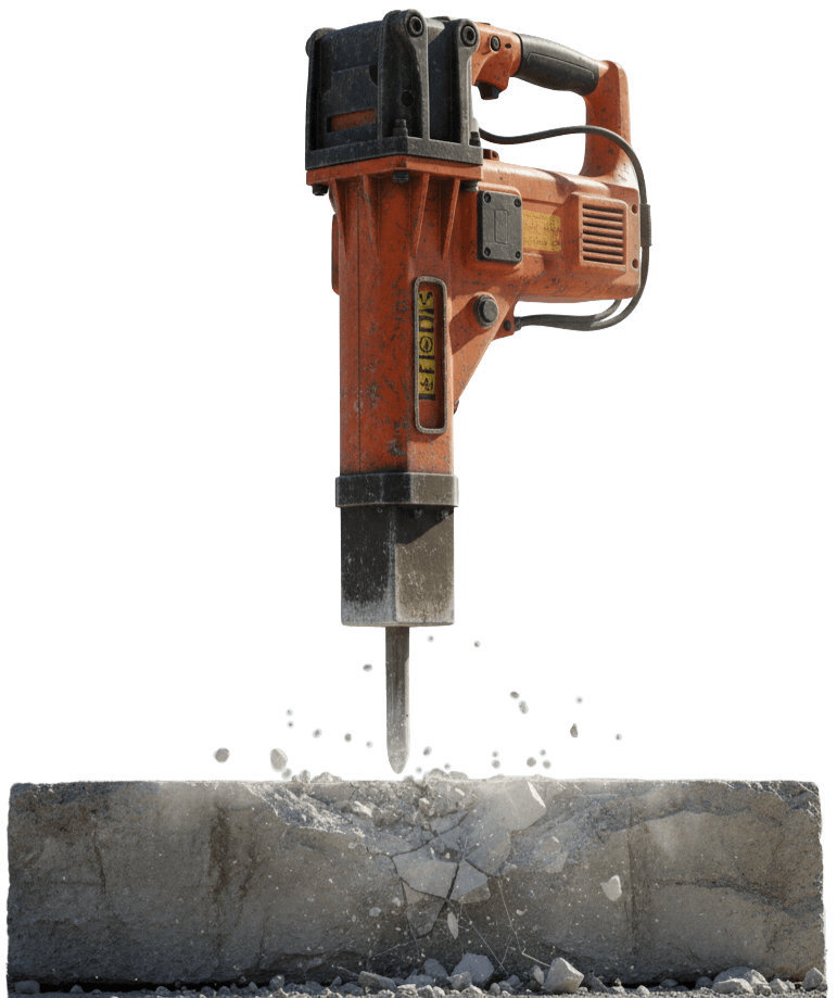 Къртач на бетонна плоча