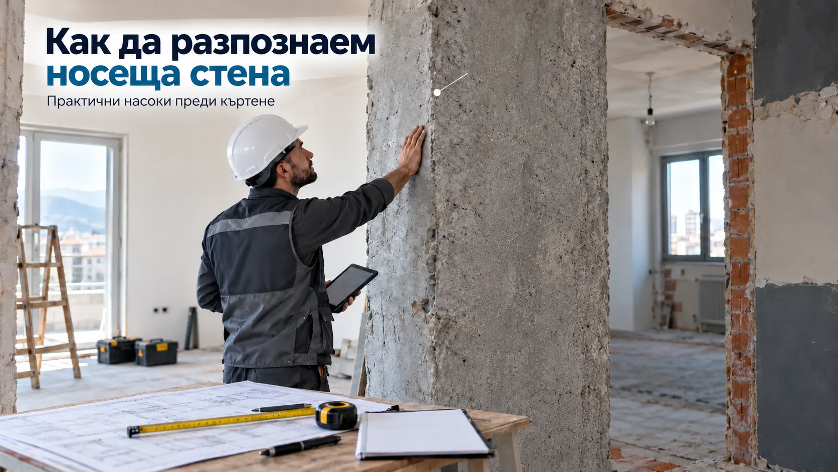 Как да разпознаем носеща стена?